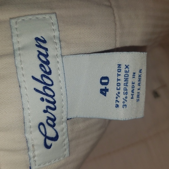 Chino 40 Cotton Classic Fit Stretch Flat Front Yellow Travel Career Golf - Picture 3 of 3